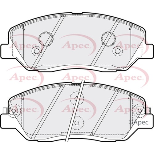 Brake pads set for - pads,