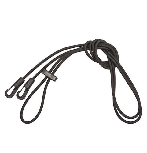 Black elastic bungee - black,