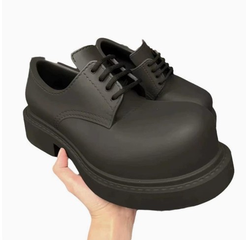 Big headed derby - leather, shoes
