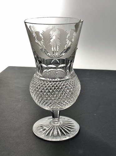 Edinburgh crystal thistle - edinburgh, cut