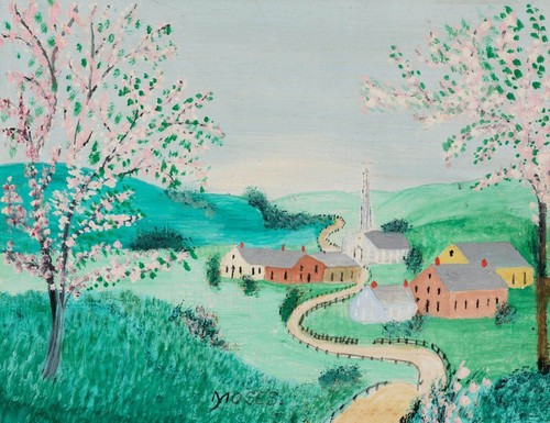 Grandma moses - moses, (handmade)