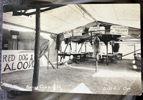 1952 rppc gold - rppc, hill