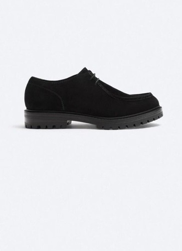 Zara men split suede shoes - zara,