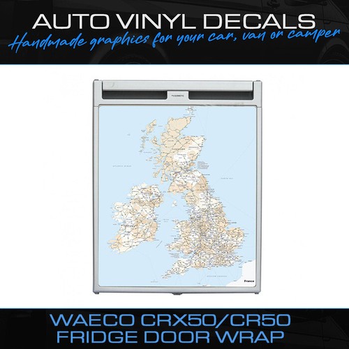 Waeco fridge vinyl sticker - waeco,