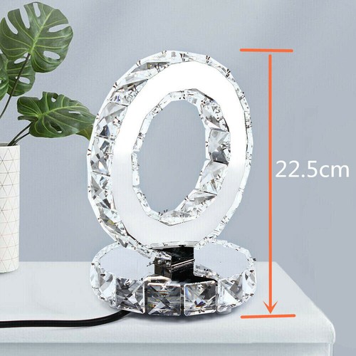 Round table lamp - round, silver