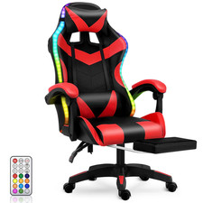 RGB LED Light Gaming Chair