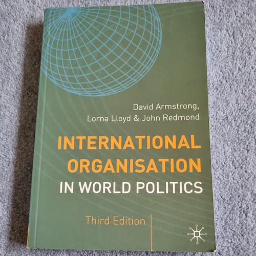International organisation - organisation, in