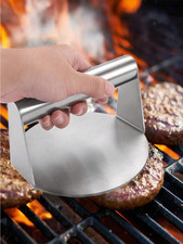 Stainless Steel Burger Press