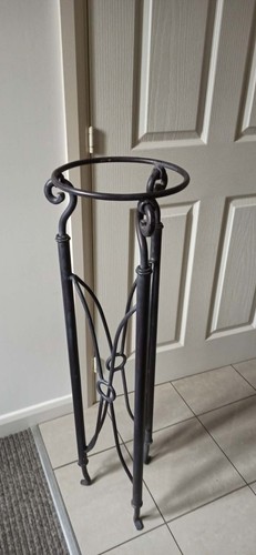 Tall metal plant stand - , /