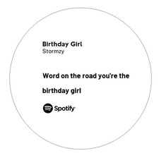 7.5" Stormzy White Birthday