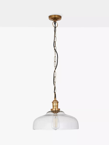 John lewis clyde glass pendant - john,