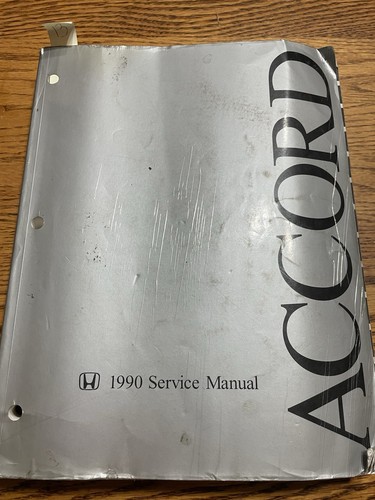 1990 honda accord service - 1990,