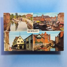 Newbury postcard 1975 - postcard,