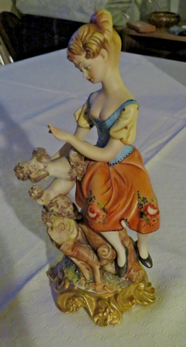 Vintage 1970s capodimonte - vintage,