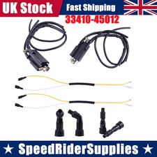 2Pcs Ignition Coils + 4pcs Caps 33410-45012 For GS550 GS750 GS850 GS1000 New UK