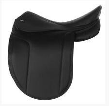 TEKNA 16'' SHOW SADDLE PONY SADDLE NEW WITH COVER BLACK RRP £679.99 #U426