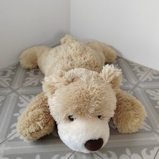 Tesco Floppy Bear Plush Soft Toy Sleepy Laying Teddy 2005