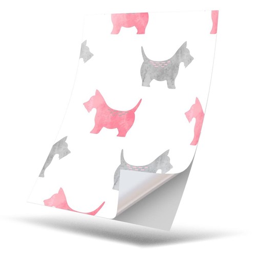 Vinyl sticker scottie - -,