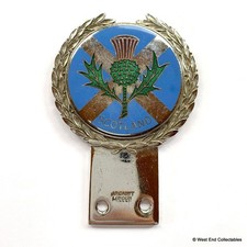 1950s GAUNT Car Badge Scotland