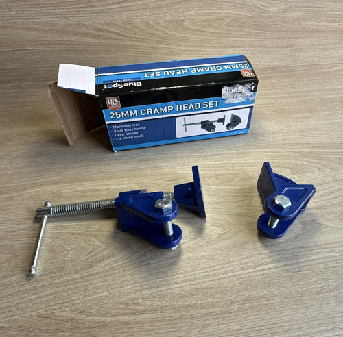 Bluespot 25mm clamp - bluespot, set