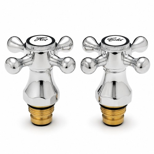Cross head chrome - cross,