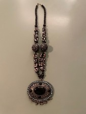 Boho Beaded Necklace_ Stunning