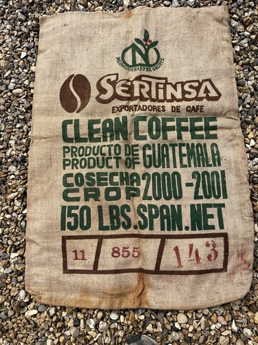 Hessian coffee sacks pointed - sacks,