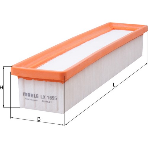 Mahle 1655 air - lx, filter