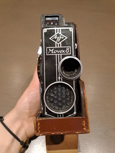 Agfa movex movie camera - movex, 8