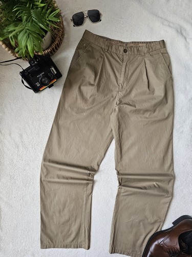 Men beige chino trousers w31 - men's,