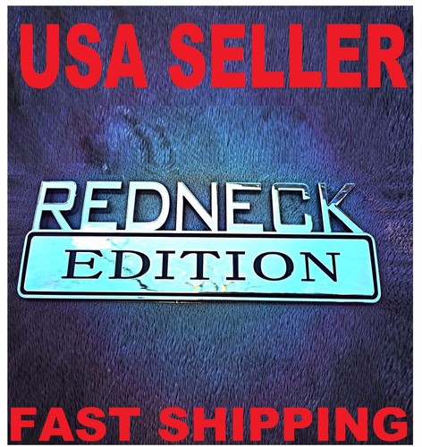 Redneck edition emblem - redneck, car