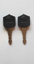 2 X # 212 DAEWOO DOOSAN PLANT KEYS - STEEL KEYS