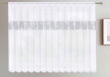 Black Friday Sale! Diamante Sparkle  JEWEL VOILE NET CURTAINS TAPE TOP 3m