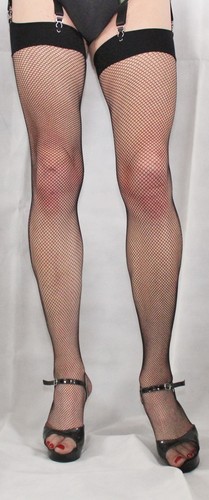 Extra long black - fine, fishnet