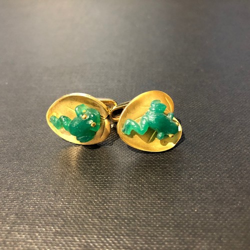 Agate frogs lillypad 18ct - agate,