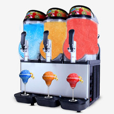 **USED** CVS 3 Tank Slush Machine Frozen Ice Drink Slushy Machine
