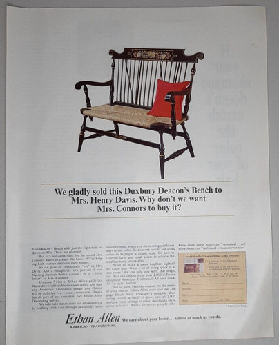 1967 ethan allen vintage - vintage, print