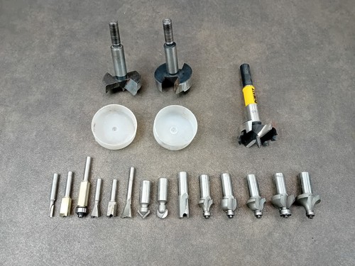 Job lot router bits - job, 17