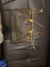 Louis Vuitton Authentic Neverfull Tote GM Brown Canvas Monogram