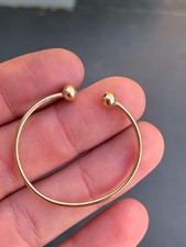 9ct gold torque Childs bangle