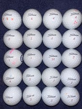 Titleist Pro V1x Golf Balls x 20 Grade A/B 2019  “Free Post Same Day Dispatch”