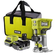 RYOBI 18V ONE+ RTR18-1X50GL Trim Router Kit 1X 5.0Ah, Charger And Tool Bag