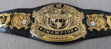 Official WWE Undisputed V1 Replica Championship Belt Figures Inc Triple H WWF