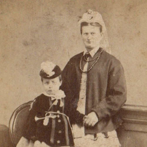 Cdv mother child - mother, elaborate