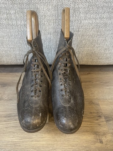 Pair vintage metal wheel - pair,