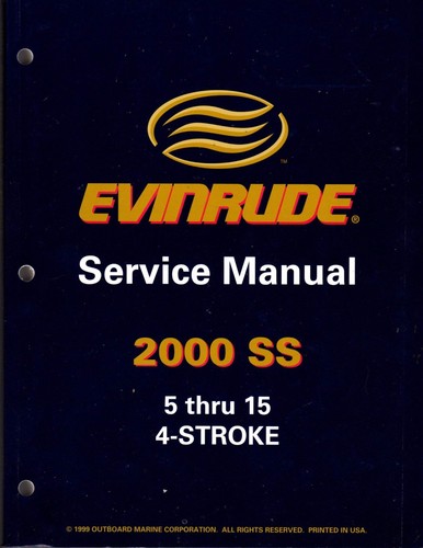2000 evinrude outboard - evinrude, ss