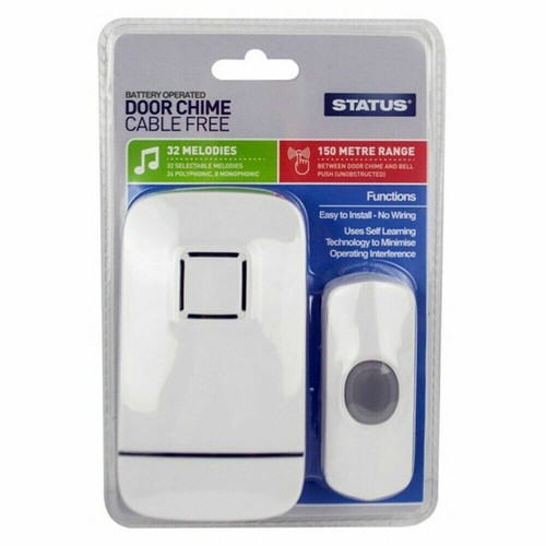 Wireless battery operated door - wireless,