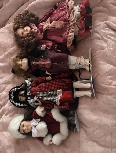 Vintage porcelain doll bundle - vintage,