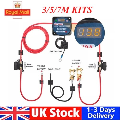 Battery split charge - charge, kit