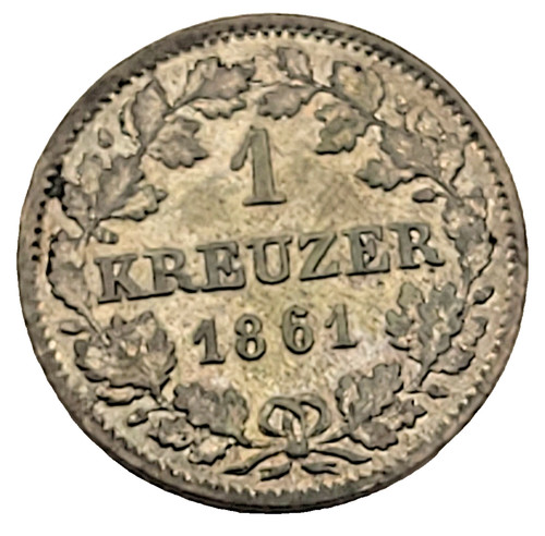 1861 german states bavaria - 1861,